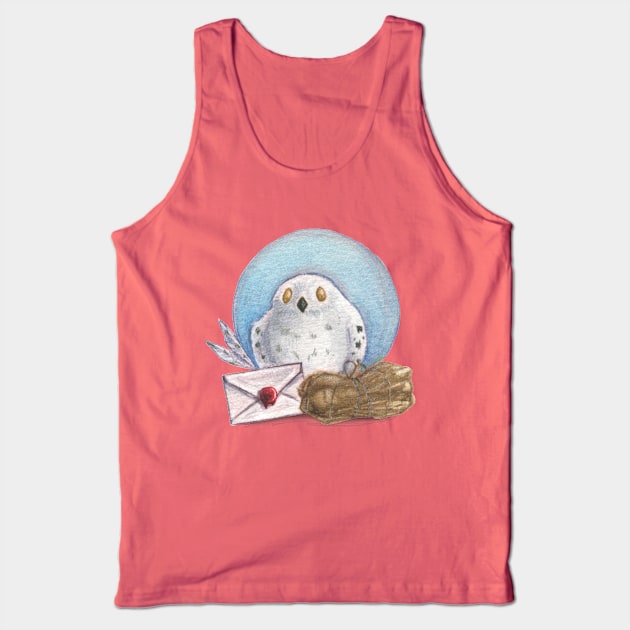 Package Owl Tank Top by AmberStone